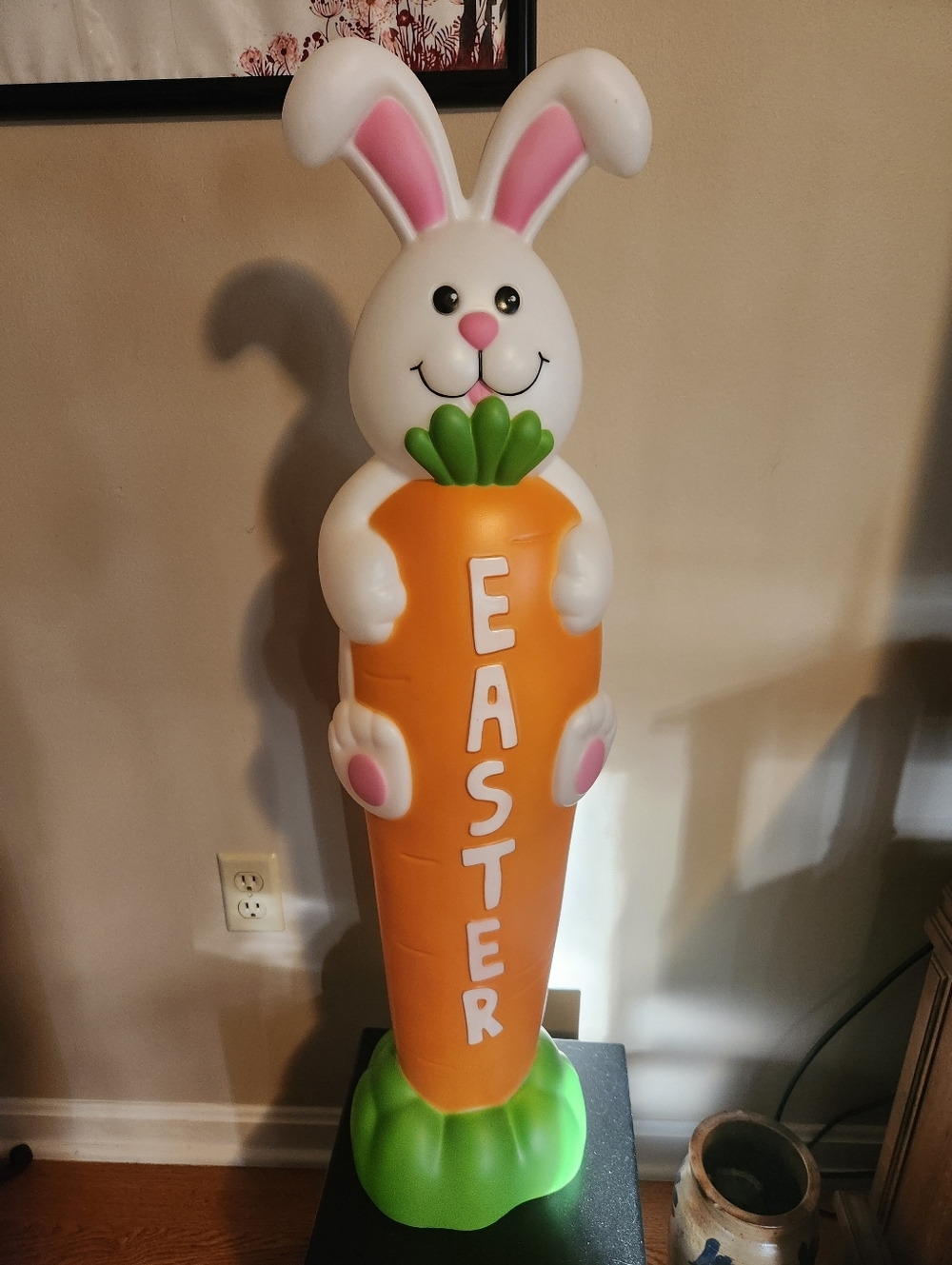 Cracker Barrel Easter Bunny Blowmold NEW